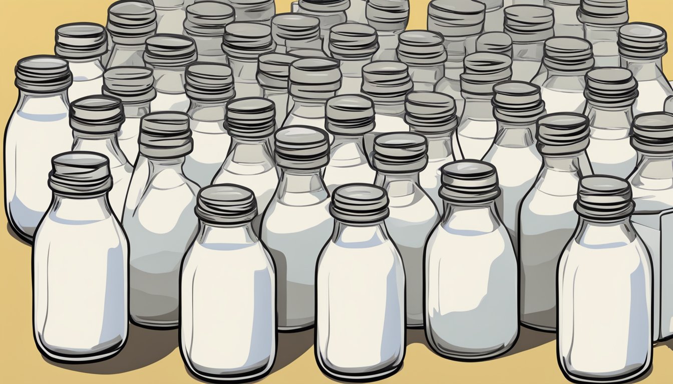 Wholesale 12 oz Glass Milk Bottles
